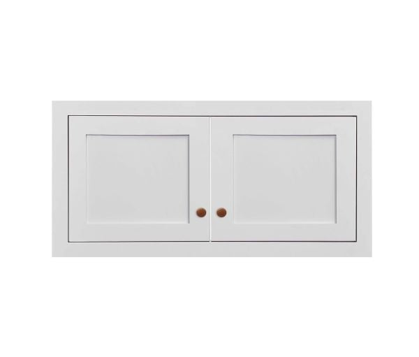 27" Wide Custom Order Stacking Custom Inset Shaker Wall