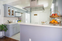 Light Gray Inset Shaker kitchen cabinets
