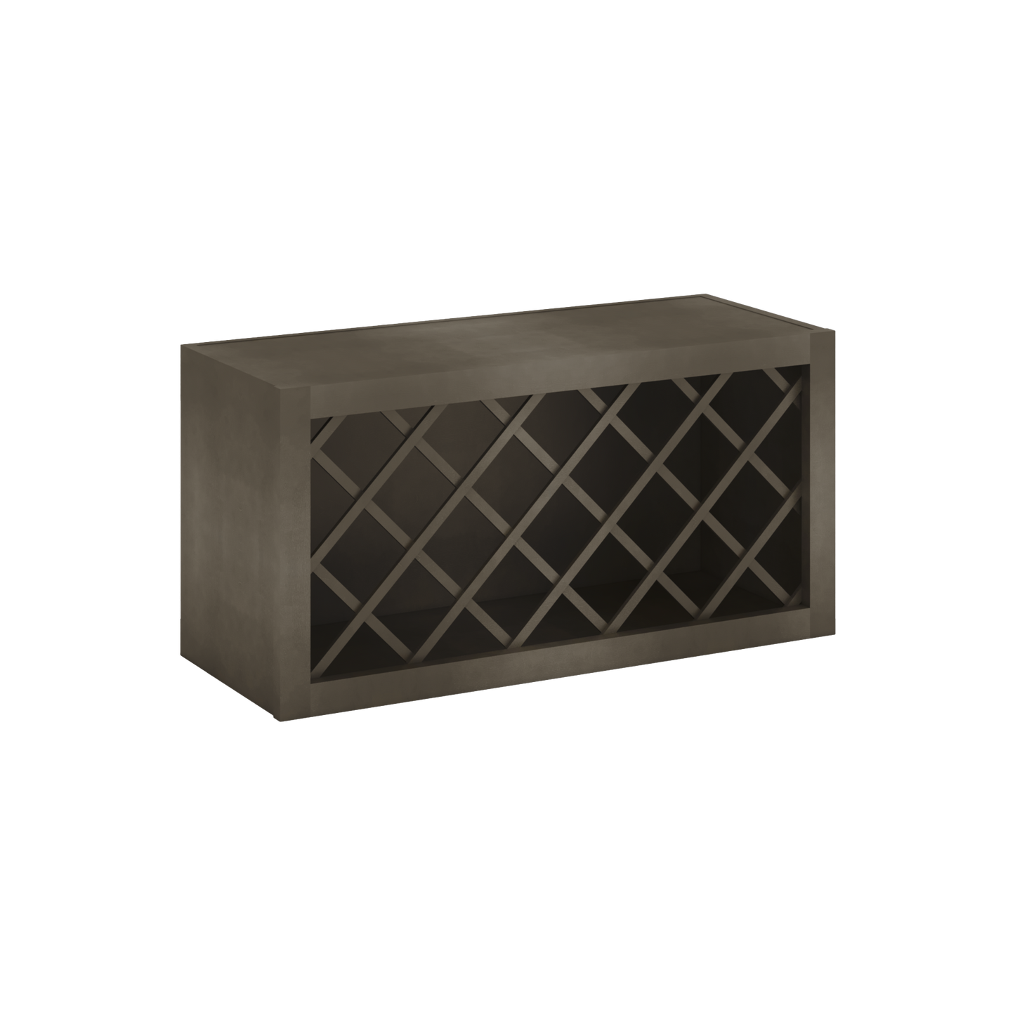 Wine Rack Huntington Cinder Double Shaker Cabinet