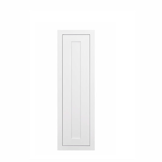 36" Tall Inset Shaker Wall Cabinet - Single Door 9", 12", 15", 18" & 21"