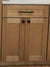 Sandstone Birch 30" Tall  Shaker 1-1/4" Overlay Wall Cabinet - Double Door 24", 27", 30", 33" & 36"