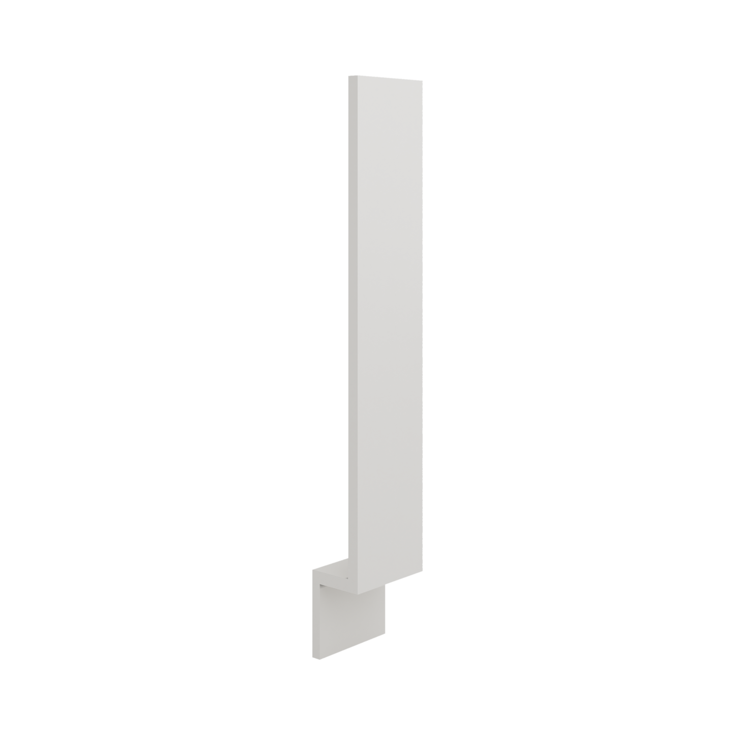 Base Cabinet Filler Custom Order Inset Shaker - 3" & 6" with toe kick 34-1/2" Tall