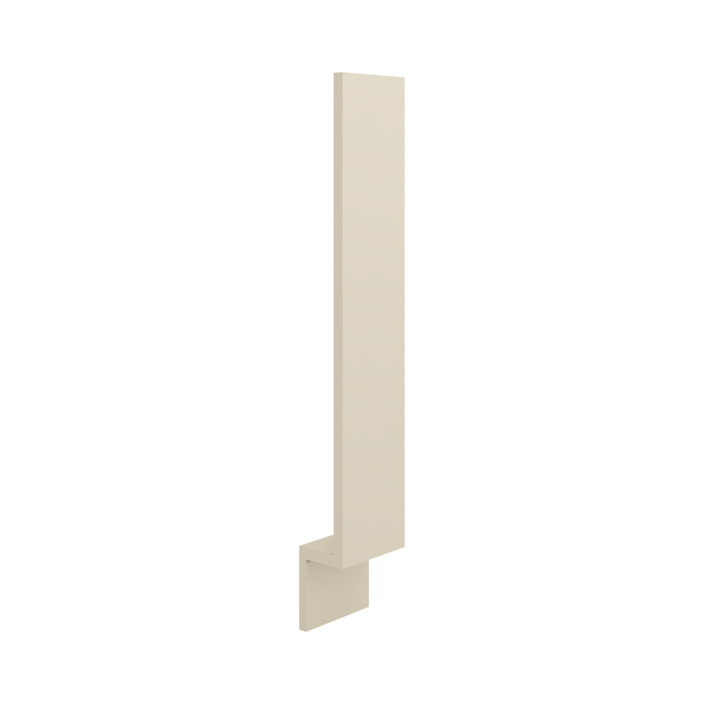 BF636 Manhattan Cream Shaker base filler parts for kitchen cabinets RTA
