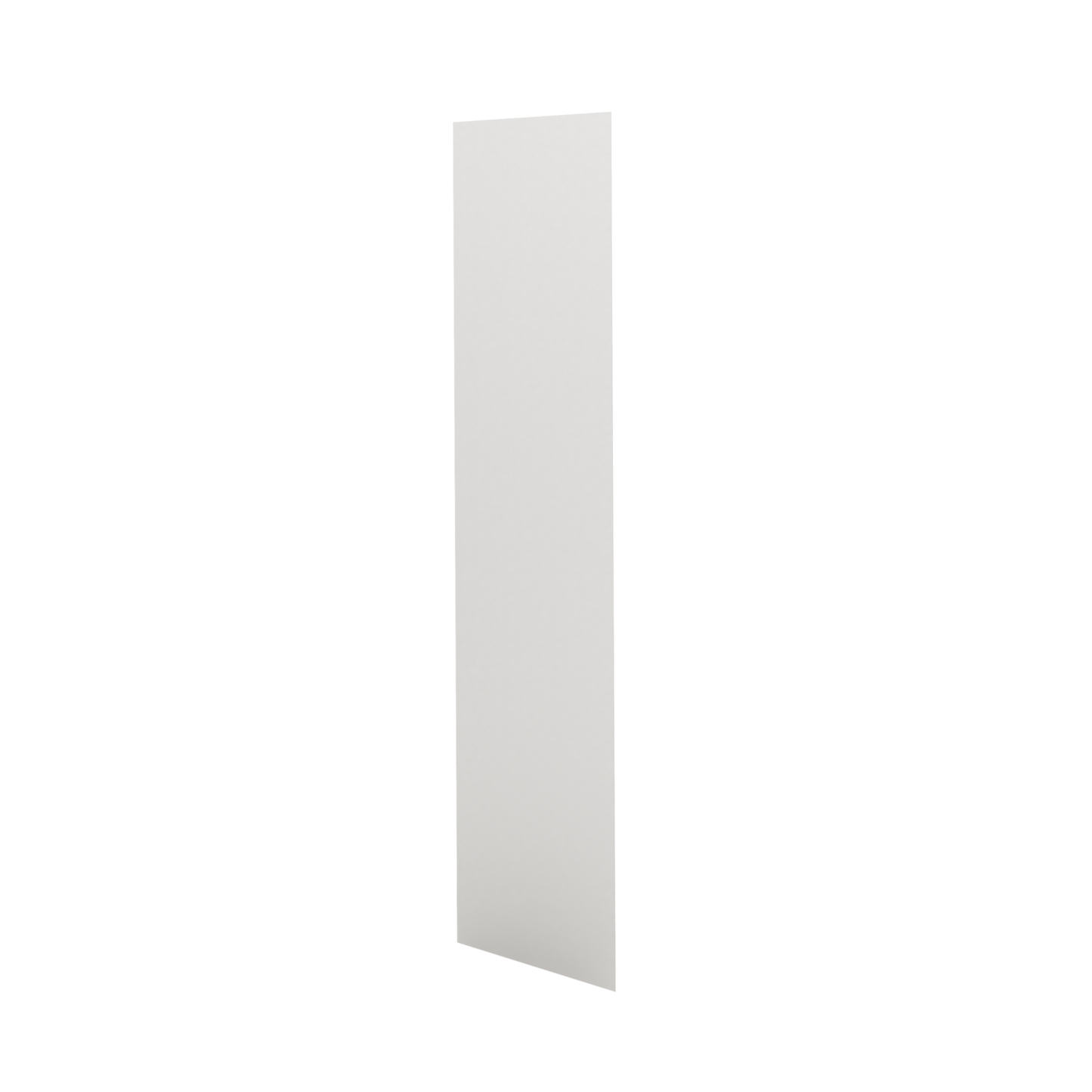 27LGDS Laguna Gray Double Shaker Pantry Skin Panel Cabinet Sides - 24" x 96" x 1/4"