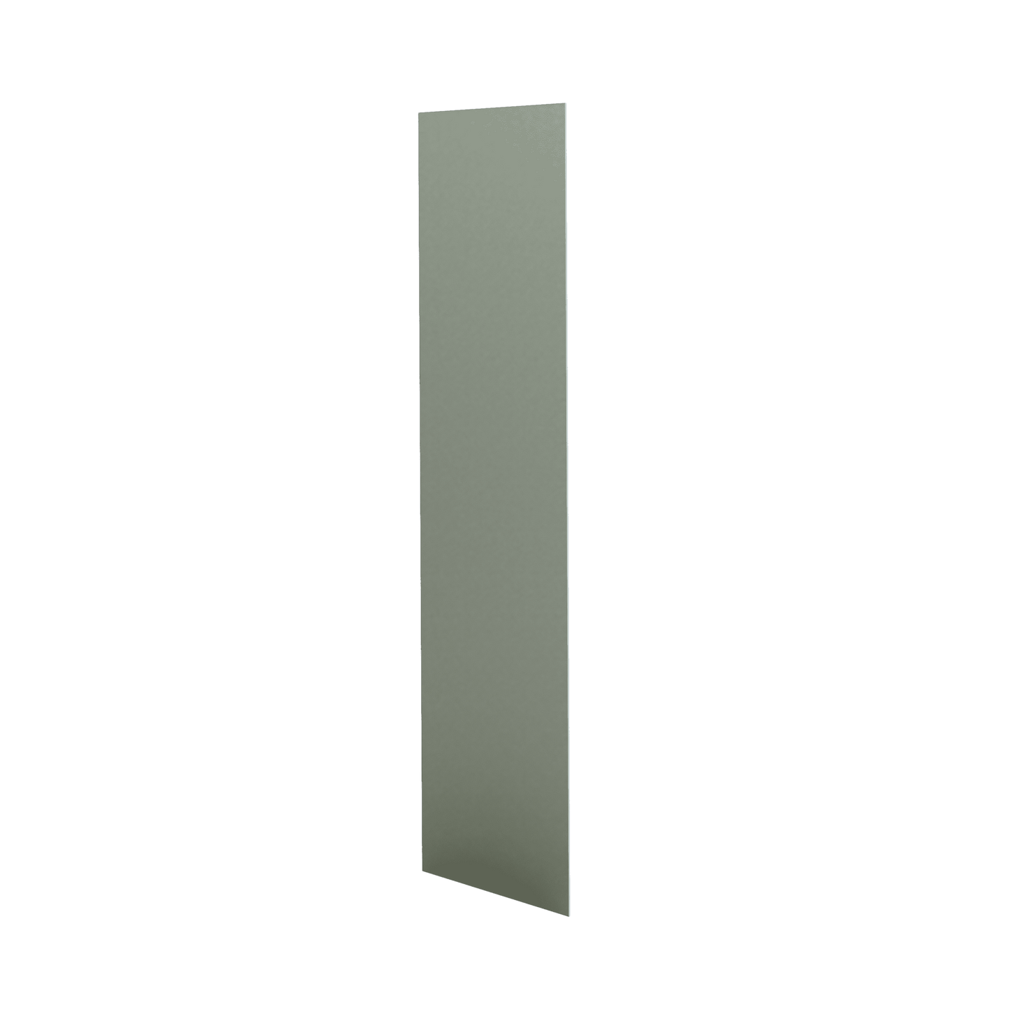 Skin Panel 14SG Sage Green Cabinet Side & Back - Molding Trim Pieces 1-1/4" Overlay