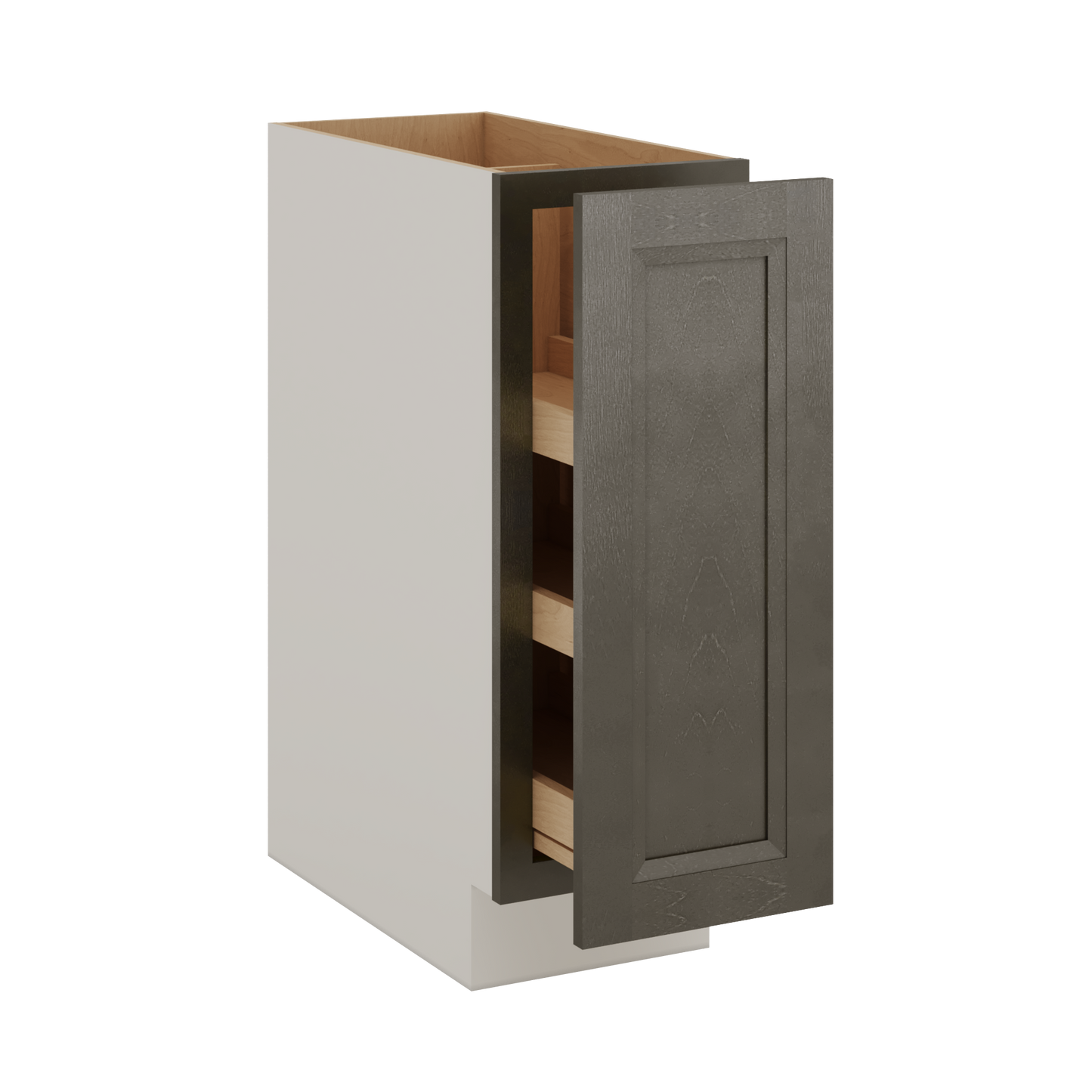 Huntington Cinder Double Shaker Spice Rack Pull Out Base Cabinet 6", 9" & 12" Wide