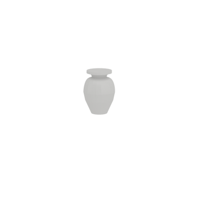 Bunn Foot | RTA Unassembled | Premium White Shaker Full Overlay