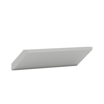 Moulding | RTA Unassembled | Monaco White Shaker Full Overlay