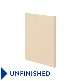 3" Dishwasher End Panel - Unfinished