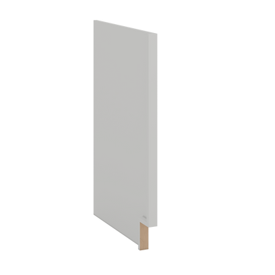 Dishwasher End Panel | RTA Unassembled | Premium White Shaker Full Overlay