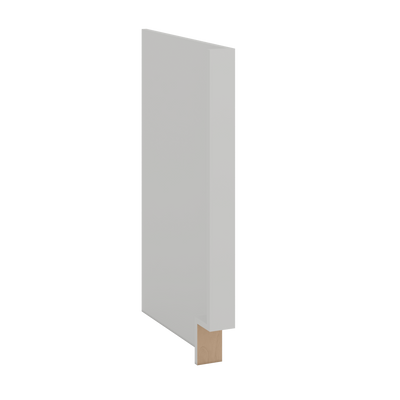 Dishwasher End Panel | RTA Unassembled | Premium White Shaker Full Overlay