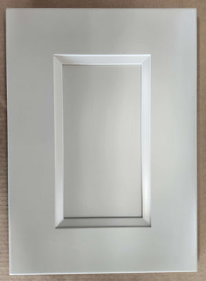 29 Newport White Double Shaker 1-1/4" Overlay 3 Drawer Base Cabinet 12", 15", 18", 21", 24", 30", 33" & 36" Wide