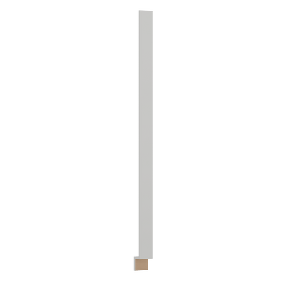 Tall Filler | RTA Unassembled | Monaco White Shaker Full Overlay