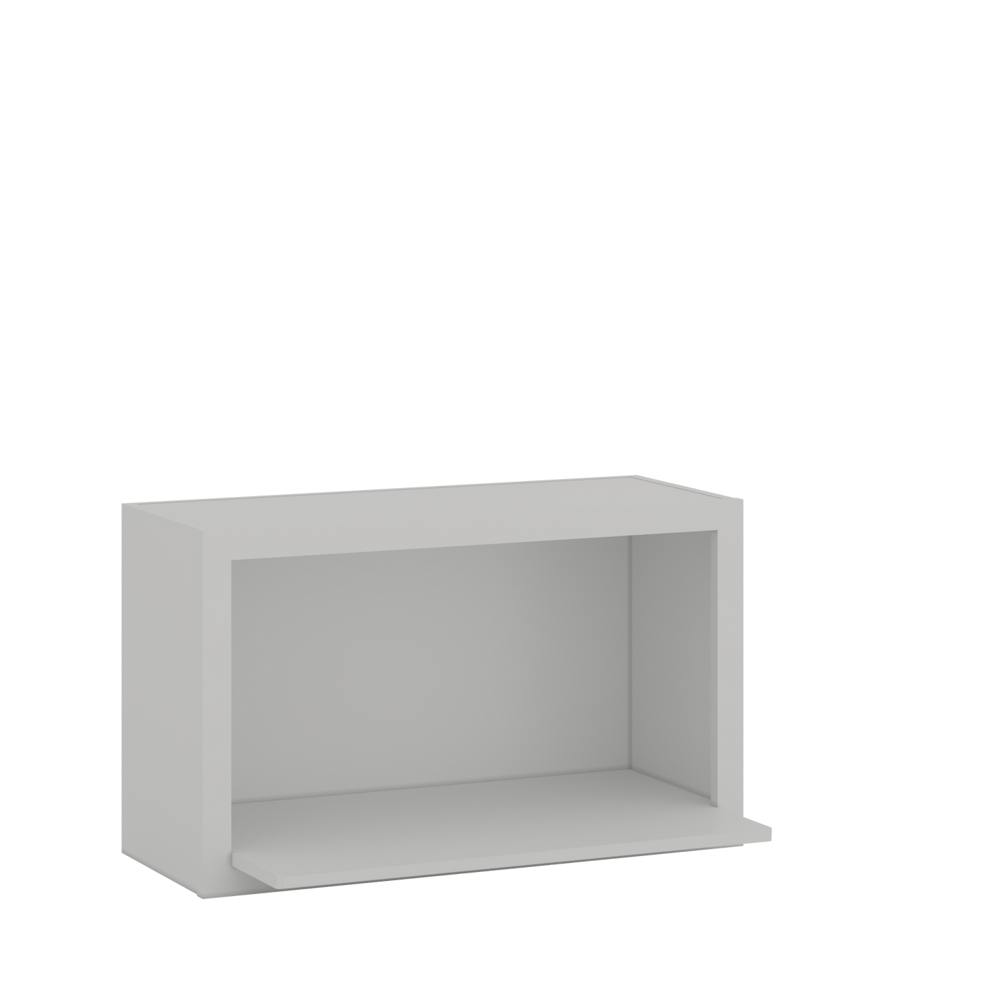 18" and 36" Tall | 30" Width | Microwave Wall Cabinet | RTA Unassembled | Premium White Shaker Full Overlay