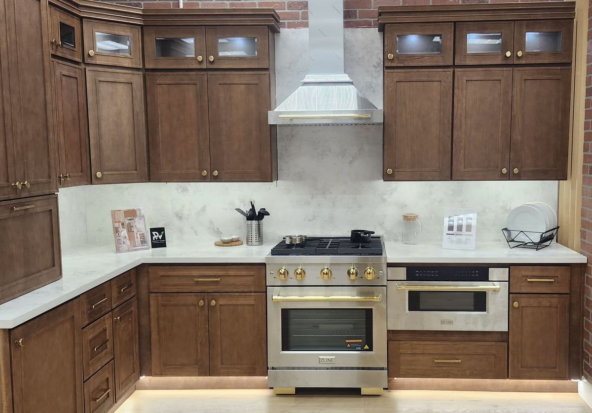 Ivory elegant craftsman shaker diagonal corner wall 24"–42" rta kitchen cabinet – view 9