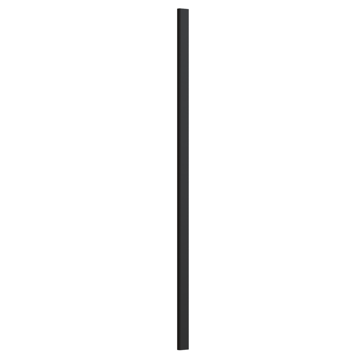 Outside Corner Molding Trim Pieces 15HNS Hermosa Noir Black Shaker 1-1/4" Overlay