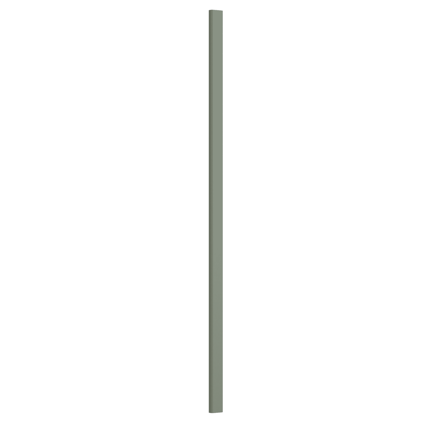 Outside Corner Molding Trim Pieces Green Shaker 1-1/4" Overlay