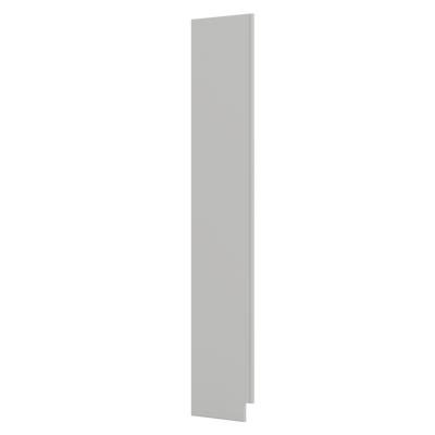Refrig. End Panel | RTA Unassembled | Monaco White Shaker Full Overlay