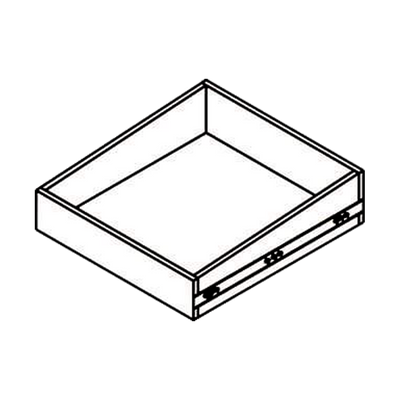 Overlay Shaker Cabinet Roll Out Shelf 18" - 36"