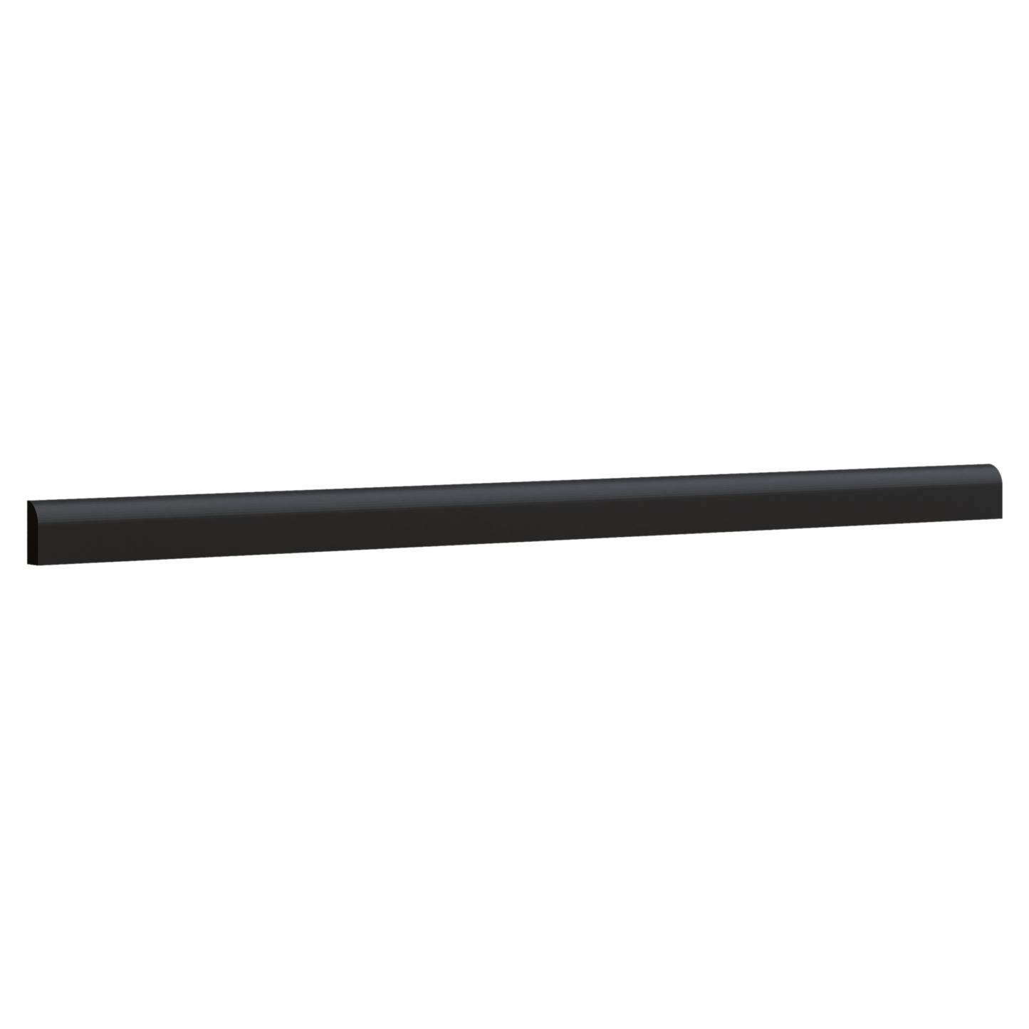 Scribe Molding Trim Pieces 3/4" - 15HNS Hermosa Noir Black Shaker 1-1/4" Overlay