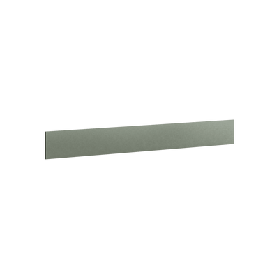 Toe Kick Skin Molding Trim Pieces 1/4" x 93" 14SG Sage Green  Shaker 1-1/4" Overlay