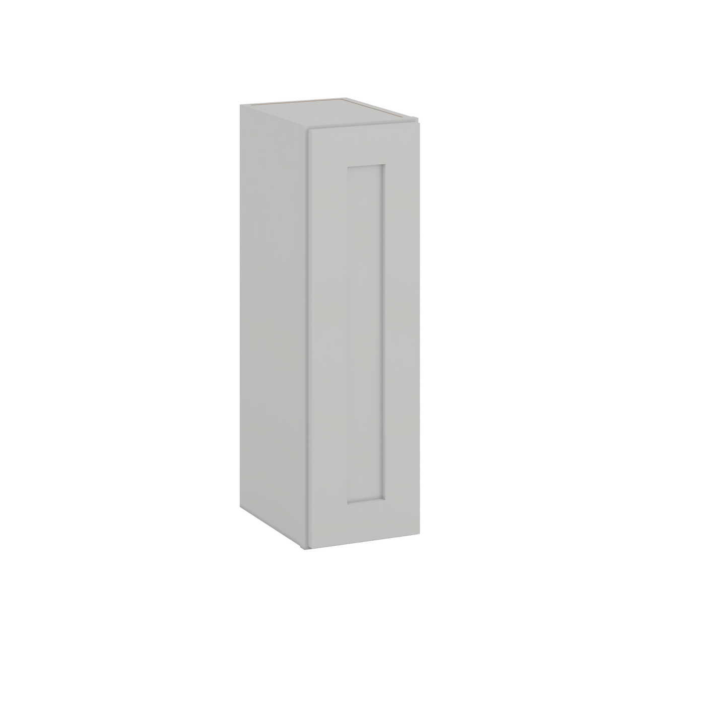 30" Tall | 09", 12", 15", 18", and 21" Width | Wall Cabinet with Single Doors | RTA Unassembled | Premium White Full Overlay