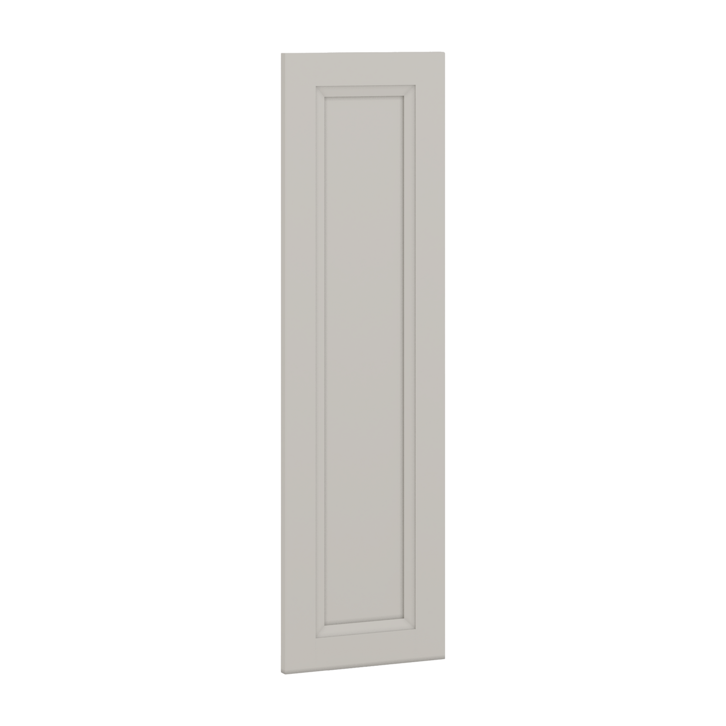 False Door 27LGDS Laguna Gray Double Shaker Decorative Style