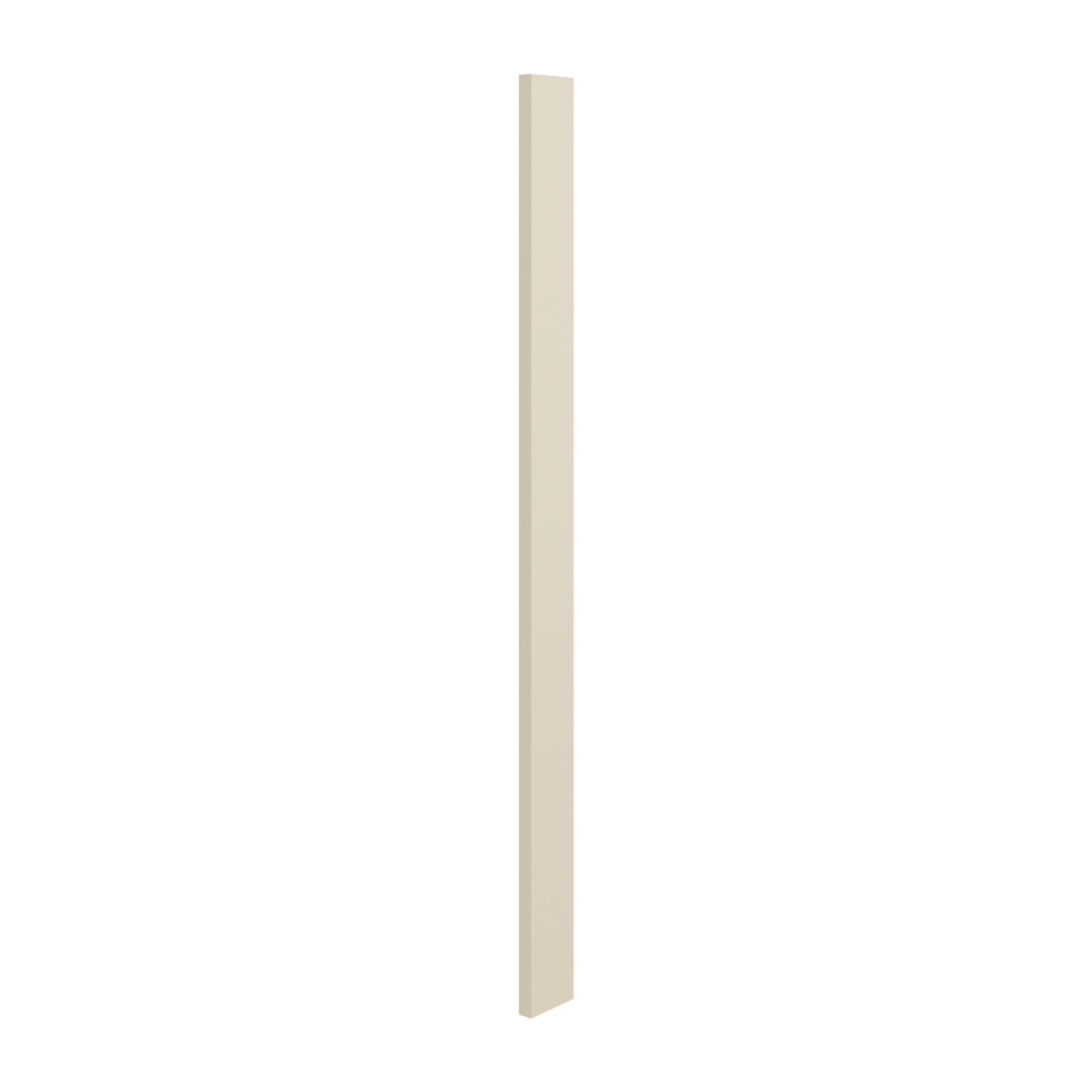 3" & 6" x 42" and 1-1/2", 3" & 6" x 96" Cabinet Filler Trim Pieces Wall Filler Manhattan Cream Shaker 1-1/4" Overlay