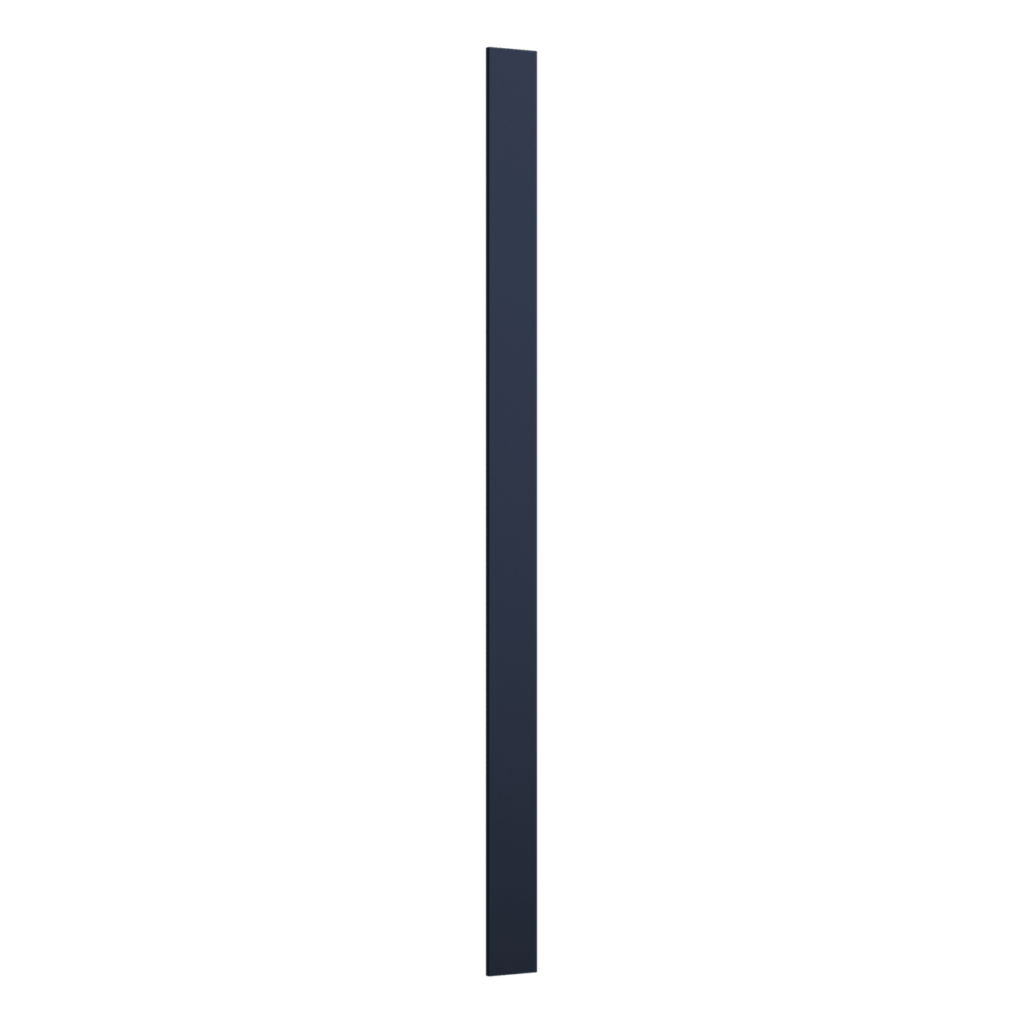 Tall Cabinet Filler Trim Pieces 3" & 6" x 96" Tall Filler NB29 Naval Blue Shaker 1-1/4" Overlay