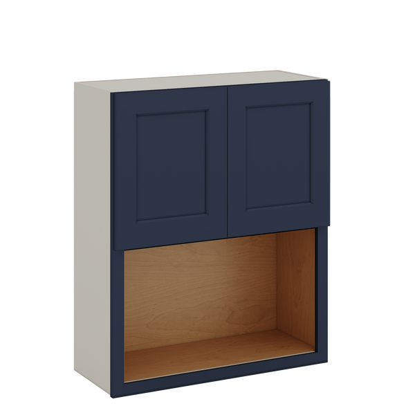 Microwave Shelf Cabinet NB29 Naval Blue Shaker 1-1/4