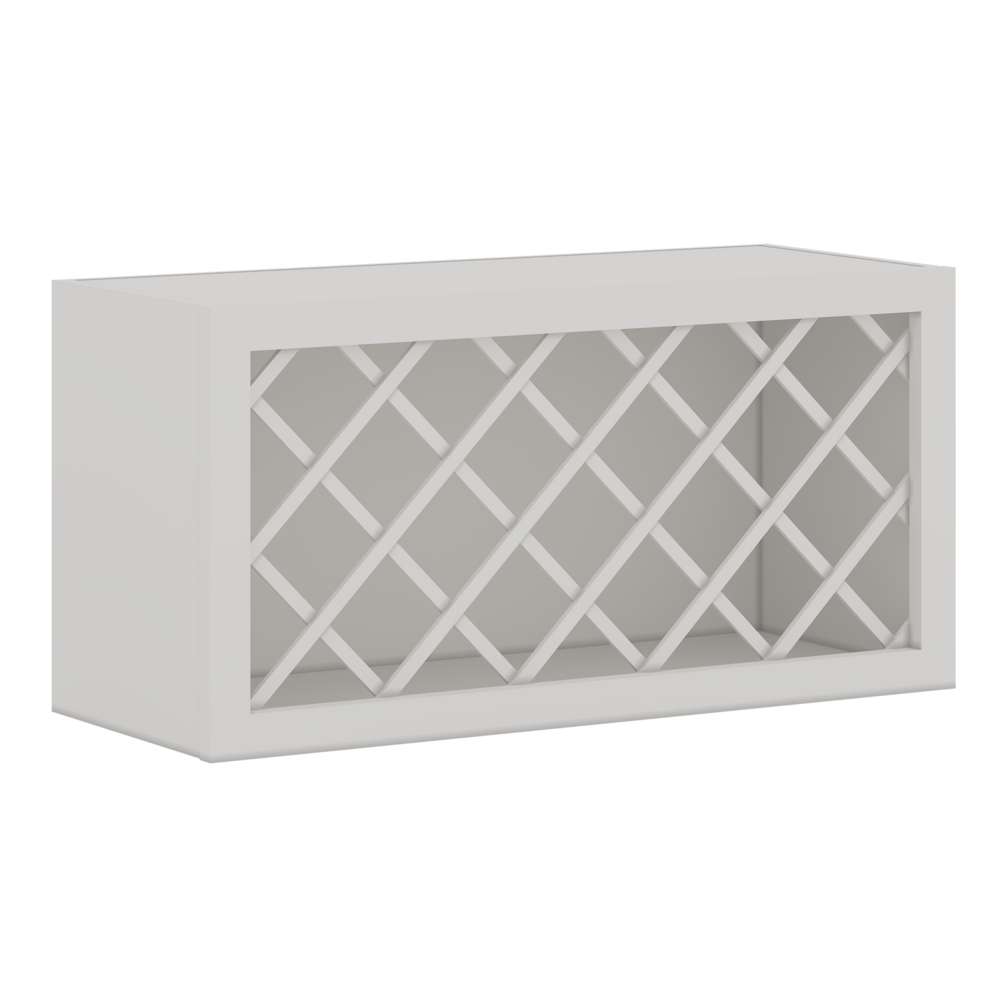 Wine Rack 27LGDS Laguna Gray Double Shaker Cabinet