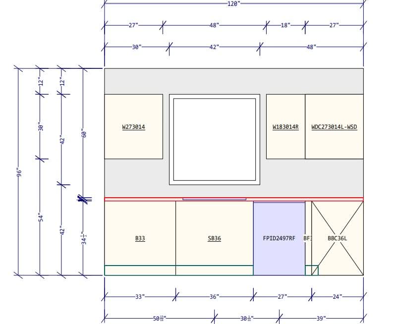 Snow White Inset Shaker - Size 10' x 10' - Complete Kitchen Cabinet Package $4,535.79