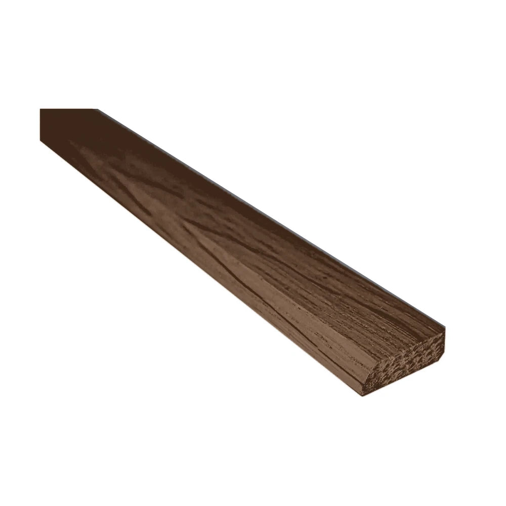 Scribe Molding Trim Pieces 3/4" Coffee Bean Oak Shaker 1-1/4" Overlay