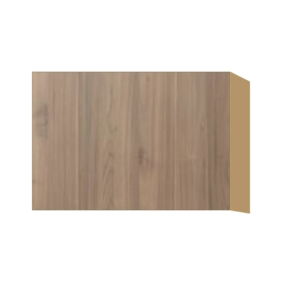 Contemporary stay-lift bridge wall cabinet, Moonnut door, P-Box (Prestige)