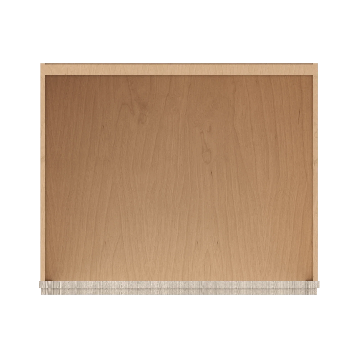 Ivory Elegant Craftsman Shaker B30MW base cabinet – top view, RTA kitchen cabinet