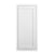 30" Tall Snow White Inset Shaker Wall Cabinet - Single Door 9", 12", 15", 18" & 21"