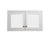 24" Wide Custom Color Stacker Inset Shaker Wall Cabinet - Single Door 12", 15", 18" & 21" Tall