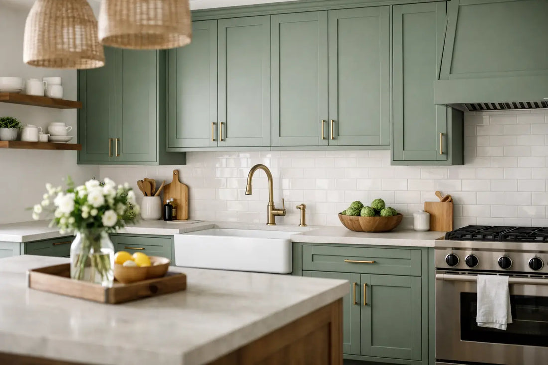 Sage Green Kitchen Cabinets That Work