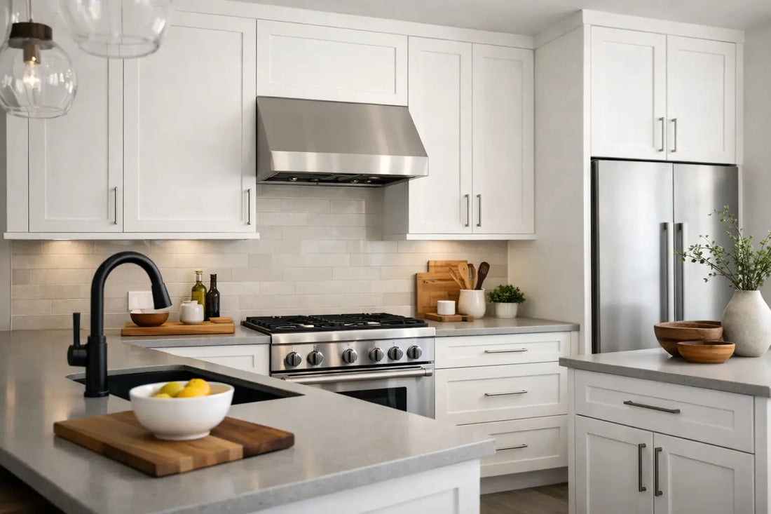 Overlay Shaker Cabinets for Modern Kitchens