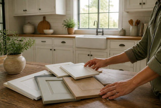 How to Choose Kitchen Cabinet Door Styles for Farmhouse Kitchens