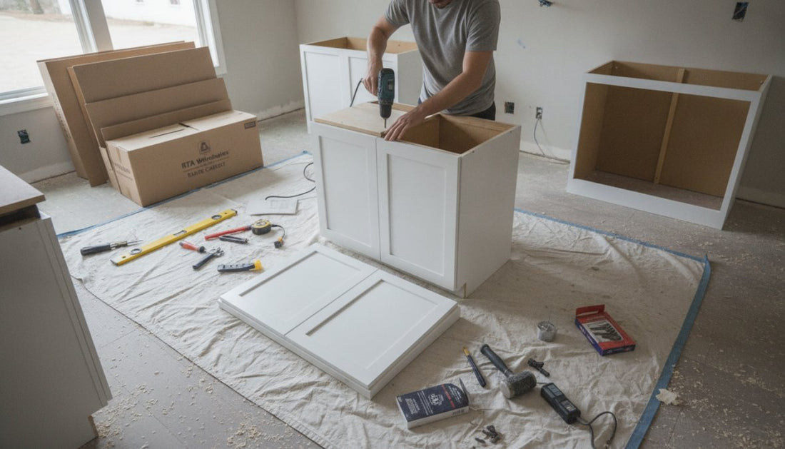 How to Install RTA Kitchen Cabinets: Step-by-Step Guide