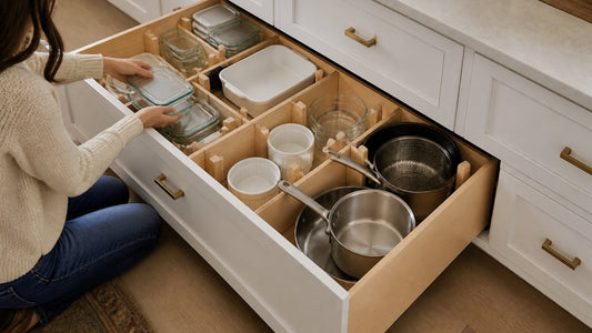 How to Organize Deep Kitchen Cabinet Drawers