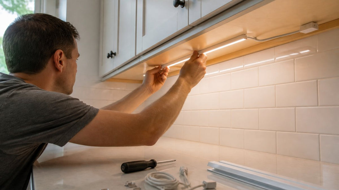 Under Cabinet Lighting Installation Guide for Beginners