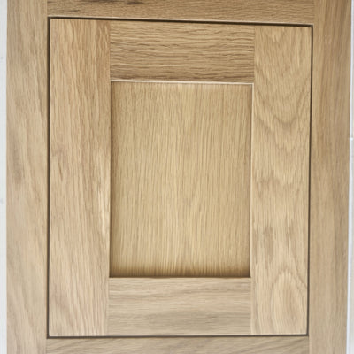 White Oak Inset Shaker Kitchen Cabinets - Special Order