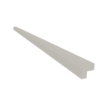 27LGDS Laguna Gray Double Shaker Light Rail Molding Trim Pieces