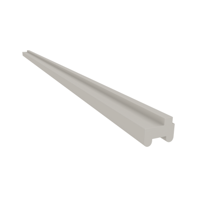 27LGDS Laguna Gray Double Shaker Light Rail Molding Trim Pieces