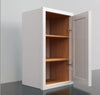 Custom 30" Tall Inset Shaker Wall Cabinet - Single Door 9", 12", 15", 18" & 21"