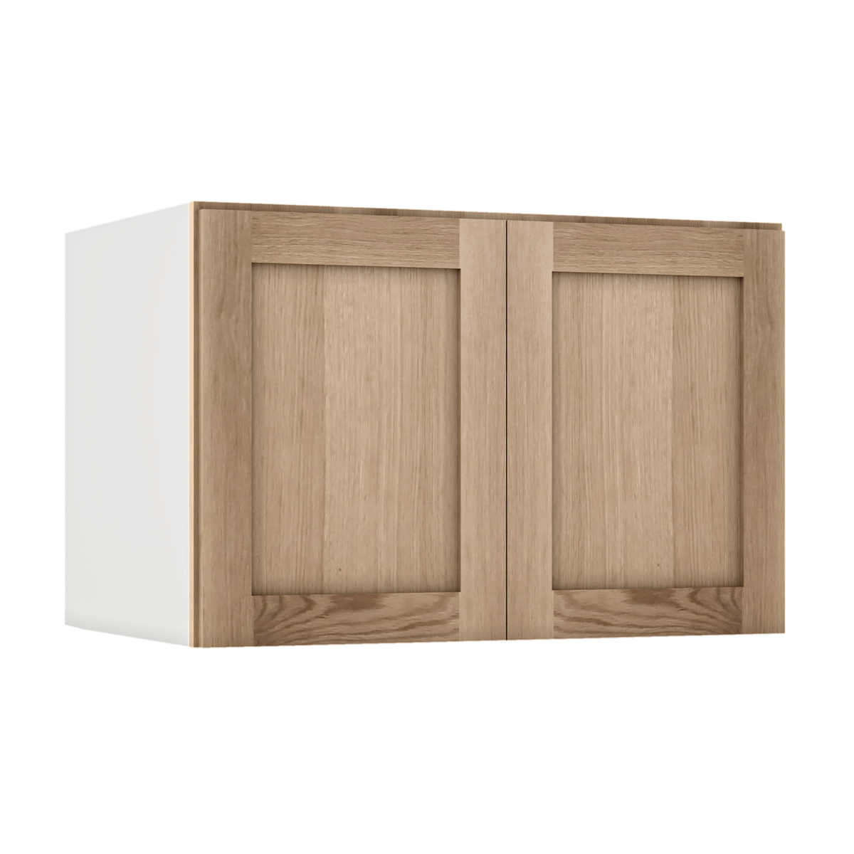 Natural oak elegant craftsman shaker glass-ready wall 12"–36" rta kitchen cabinet – view 9