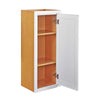 39" Tall Custom Inset Shaker Wall Cabinet - Single Door 9", 12", 15", 18" & 21"