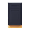 Oxford Blue Inset Shaker Base Cabinet - Single Door 9", 12", 15", 18" & 21"